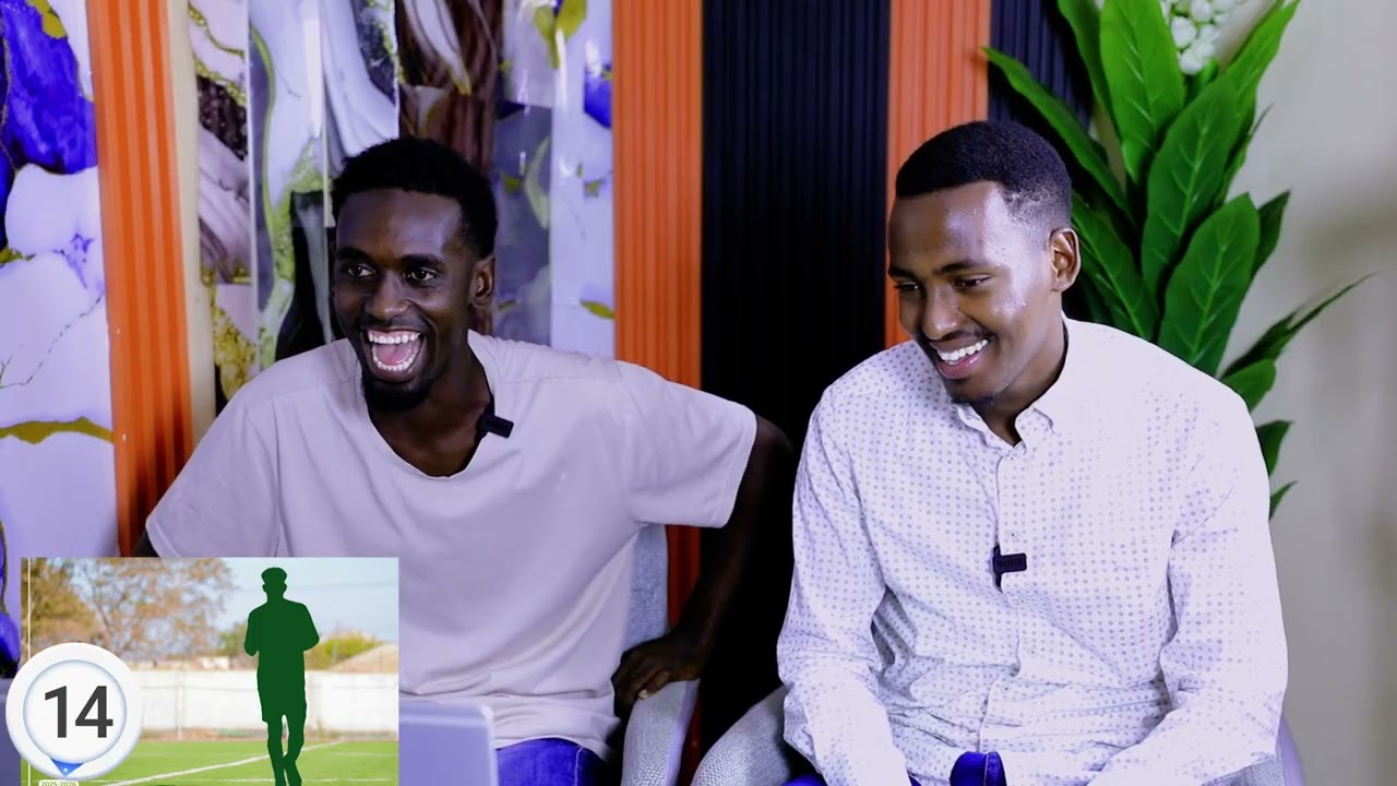 BARÉTÉNG SPORTS: Waxaa marti ku ah labada ciyaaryahan Qasay Bruno iyo Abdirashiid Shife.