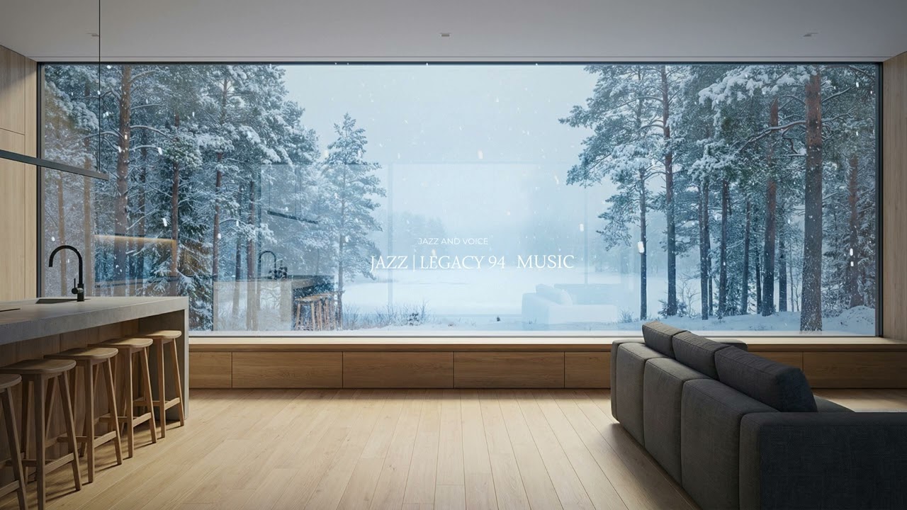 [Playlist] 눈 덮인 숲을 마주한 창가, 고요 속에 흐르는 잔잔한 재즈 | JazzLegacy94 · Just Relax