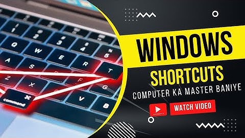 New shortcuts on windows 7 | Windows shortcut keys 2022