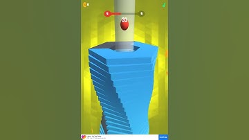 Playing drop stack ball