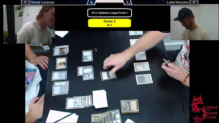 Highlander League Match 1 vs Daniel Lazarow