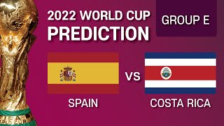 World Cup 2022Group E Spain Vs Costa Rica Prediction, Marble Run Race Qatar Group Stage