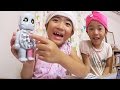 ミニドキドキクラッシュ 人体くんで遊びました！ kan & aki family