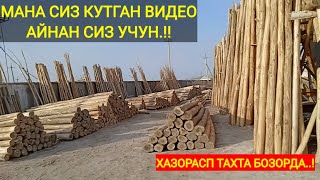 ХАЗОРАСП ТАХТА БОЗОРДАН ТЕРАК НАРХЛАРИ КАНДАЙ.27 ФЕВРАЛЯ 2024Г