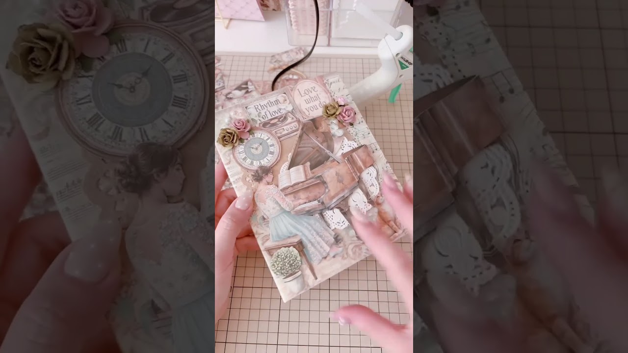 ハンドメイド #紙モノ #おすそ分けファイル - YouTube