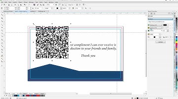 COREL DRAW X7 TUTORIAL   INSERTING A QR CODE