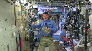 Astronauts prepare for Thanksgiving space food 'feast'