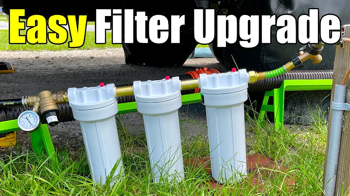 Easy 3 Filter Water System Build | RV LIFE
