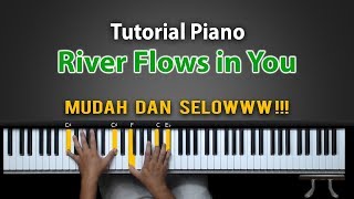 Belajar River Flows In You | Belajar Piano Keyboard