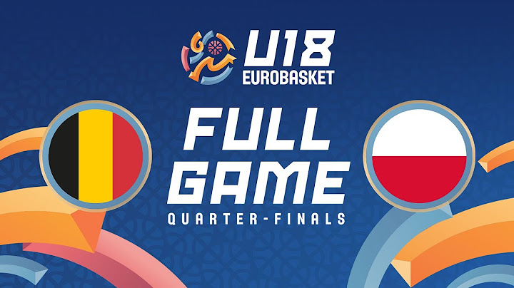 Quarter-Finals: Belgium v Poland | Full Basketball Game | FIBA U18 Women's EuroBasket 2025
