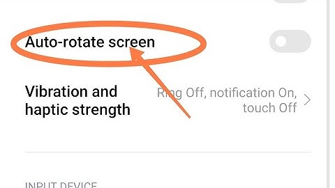 auto rotate screen setting Poco X3 , Poco X3 auto rotate screen on off kaise kare