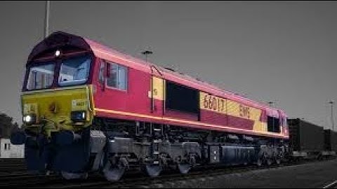TRAIN SIM WORLD 3 no commentary class 66EWS train gameplay