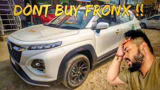 DON’T BUY FRONX | REASON NOT TO BUY FRONX | MARUTI SUZUKI FRONX ISSUES!