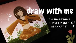 draw with me ✿ lessons learned as a full-time artist, advice for artists by MoviusMakes 474 views 1 year ago 3 minutes, 39 seconds