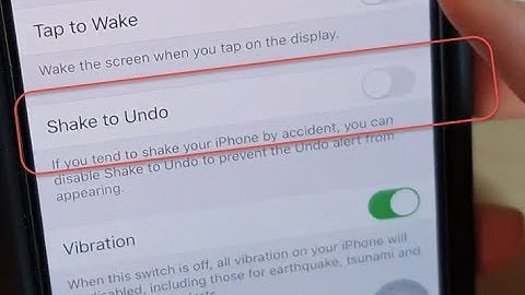 iPhone 11 Pro: How to Enable / Disable Shake to Undo