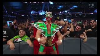 El Grande Americano(NEW AAA Mega Champion)Entrance WWE Raw 14th September 2026 screenshot 5