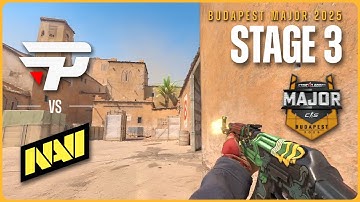 paiN vs NAVI - HIGHLIGHTS - StarLadder Budapest Major 2025 - STAGE 3 | CS2