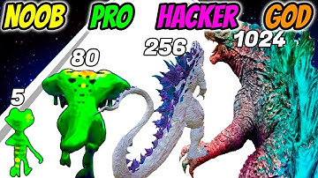 Monster Evolution Run - NOOB vs PRO vs HACKER vs GOD