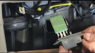 How To Replace Blower Resistor On 2002 Chrysler Voyager