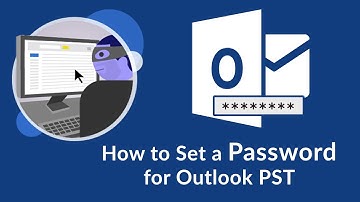 How to Set a Password for Outlook PST Data File / Personal Folders PST file