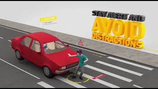 Road Safety tips for Pedestrians ‖ safety moment for meetings