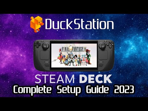 DUCKSTATION Steam Deck/Emu Deck Setup Guide + BEST Video Settings 2023