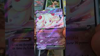 Card Alcremie EX (Pokémon) #pokemon #coleção #cards #alcremie #cartinhas #pokemoncards #collection