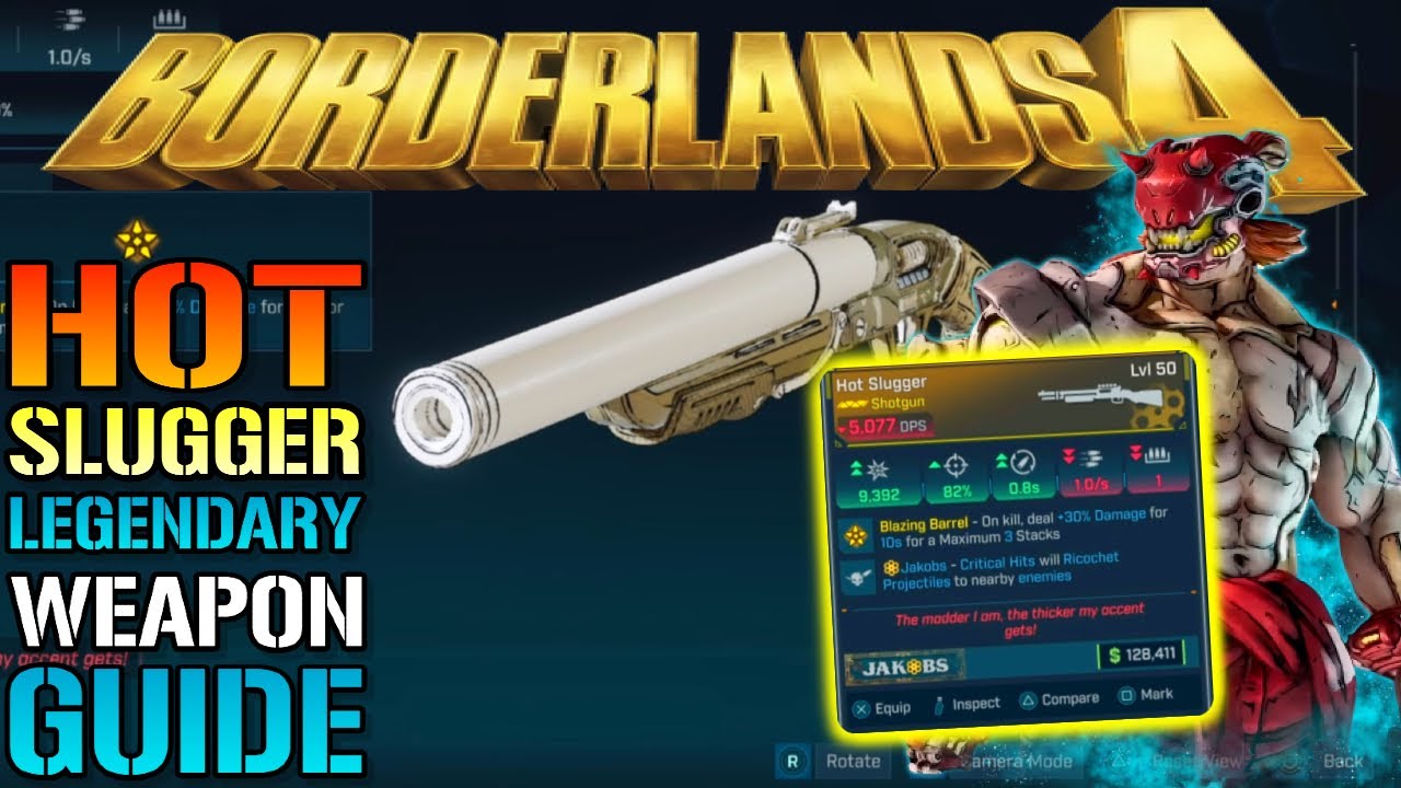 Borderlands 4: Легендарный дробовик "Hot Slugger"! Как получить это оружие СЕГОДНЯ (Руководство п...