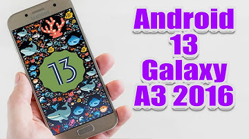 Install Android 13 on Galaxy A3 2016 (LineageOS 20) - How to Guide!