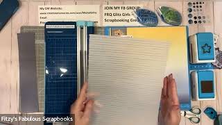 Creative Memories: Mandevilla, You Quack Me Up-Cue the Blue Vellum Border Hack & Tips!