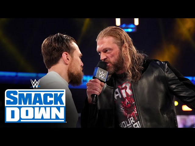 Edge confronts Daniel Bryan over WrestleMania demands: SmackDown, March 26, 2021 class=