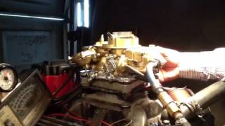 Holley spread bore vacuum secondary.