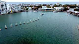 mandurah by drone