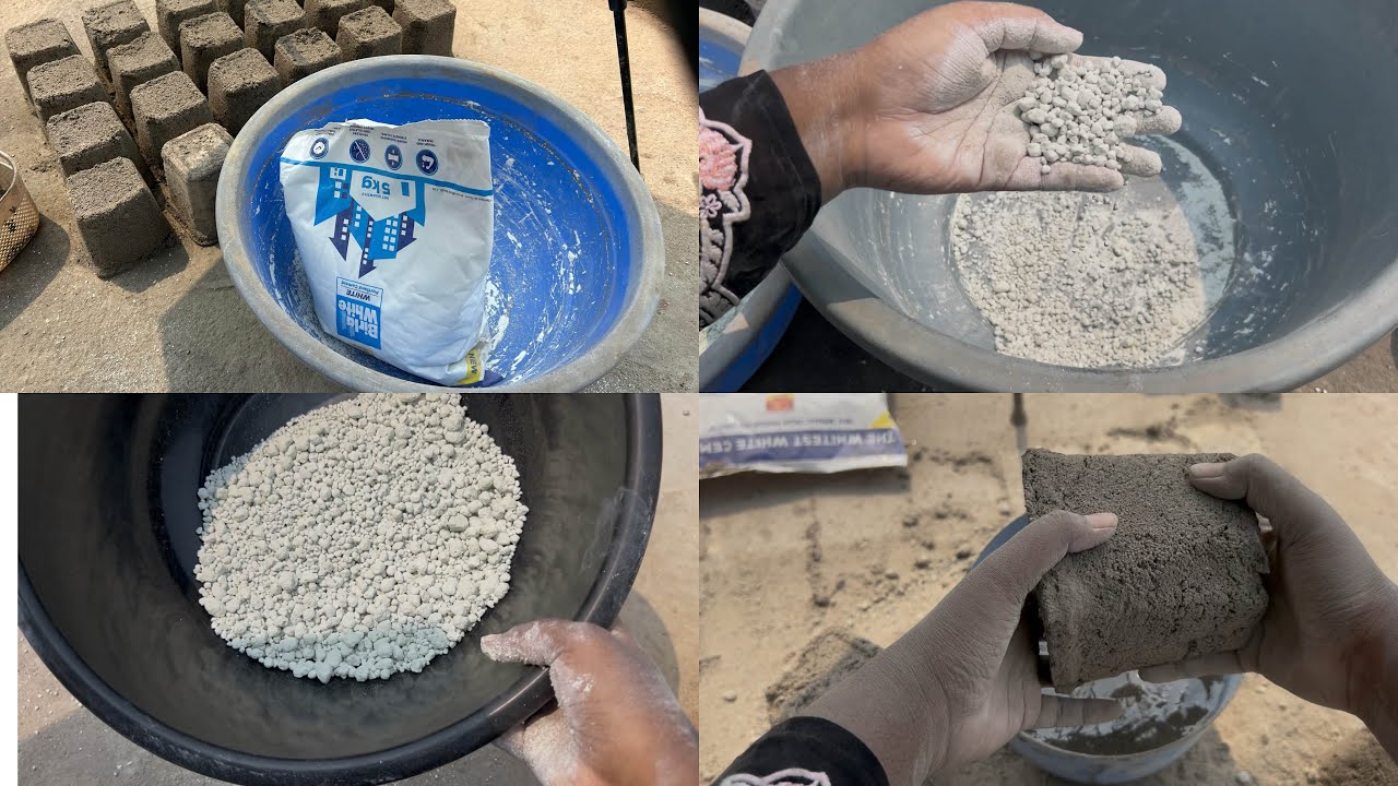 How to make white stone 🌪️ Crumbling Vlog Dry Water Satisfying #vlog #asmr 