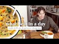 Cook with me &amp; grocery shopping | WHAT I EAT IN A DAY