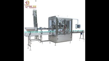 Two Screw Capping Heads Servo Torque Control Capping Machine TOAC 50