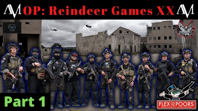 Epic Airsoft Squad Gameplay, AMS Arsenal, 1100 Player Game