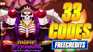 New All Working Anime Eternal Codes Roblox Anime Eternal