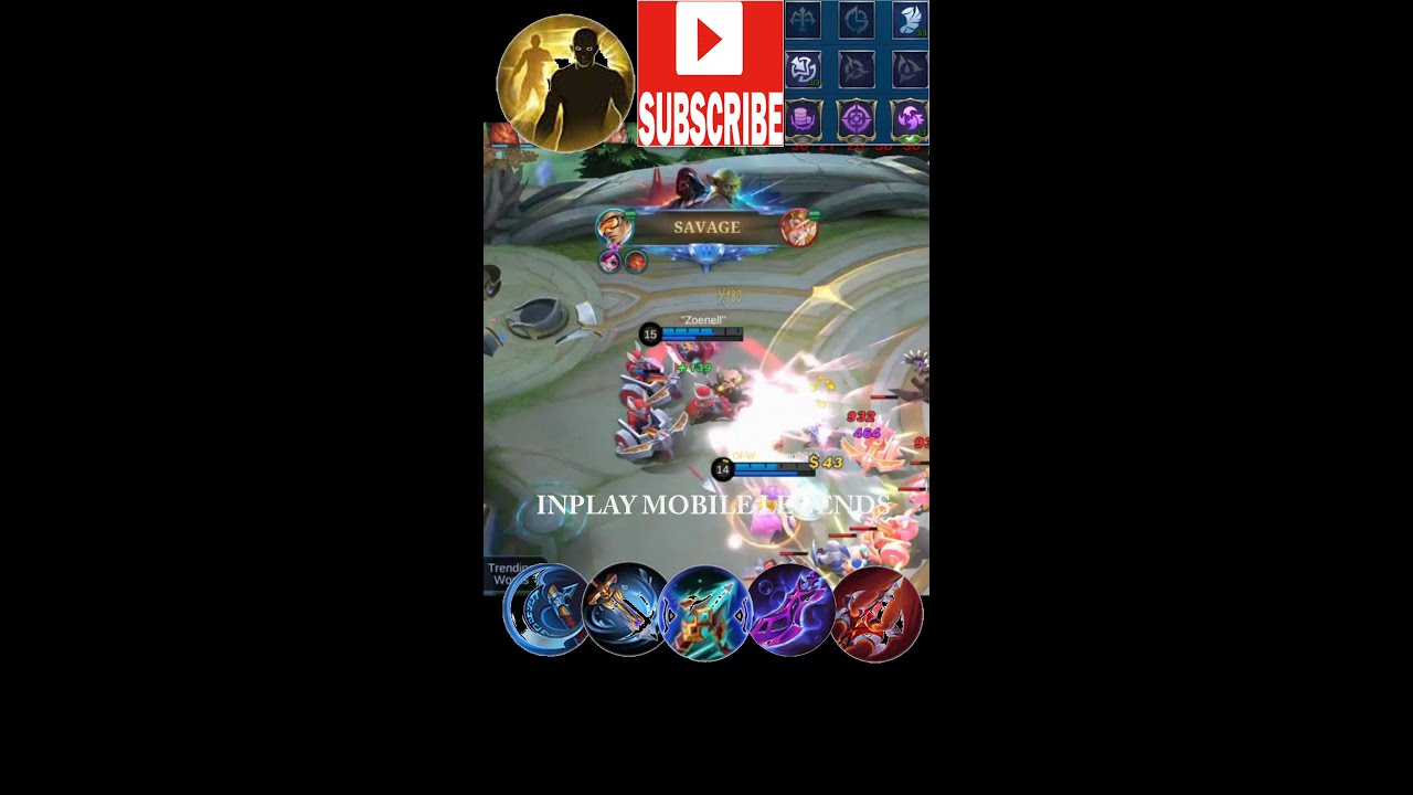 HOW TO BUILD A BRUNO SAVAGE GAMEPLAY | INPLAY MOBILE LEGENDS 