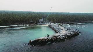 Lakshadweep | Kalpeni Island | Breakwater