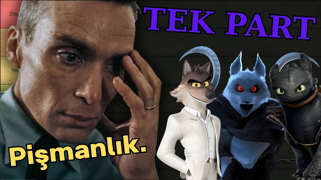 Bütün DREAMWORKS Animasyonlarını İZLEDİM ve SIRALADIM.. [TEK PART]