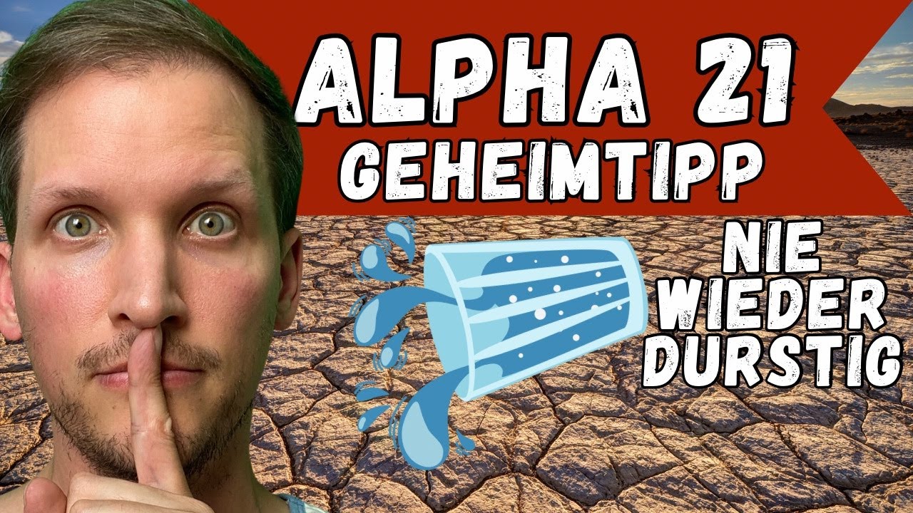 7 Days to Die ALPHA 21🧟‍♂️ Wasser Tutorial / Unendliche Wasserquelle