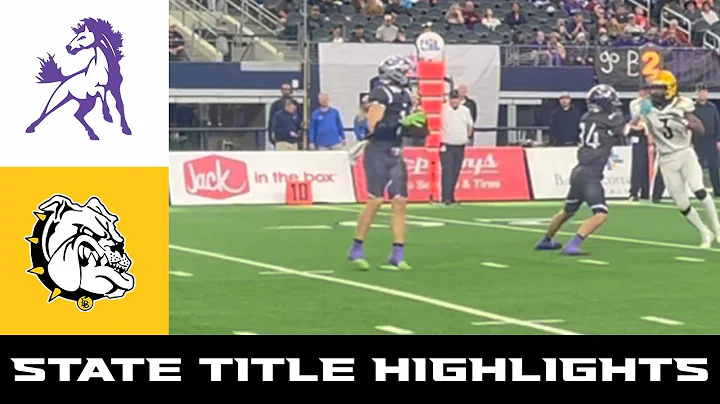 2022 Benjamin vs Loraine State Championship Highli...
