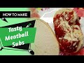 How To Make Meatball Subs At Home/ Rebecca&#39;s Kitchen