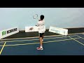 Teicnic White 3 Striking against the wall: Forehand