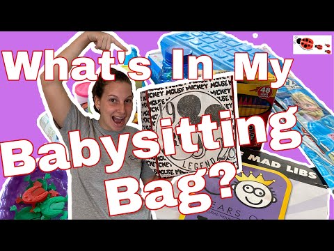 What's in my Babysitting Bag! - YouTube