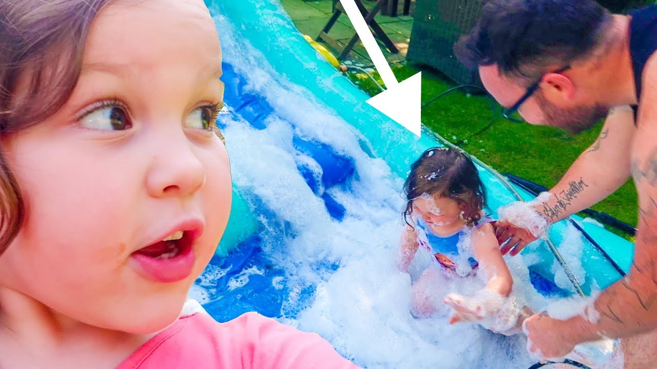 WE FILLED THE WATER PARK WITH FOAM!