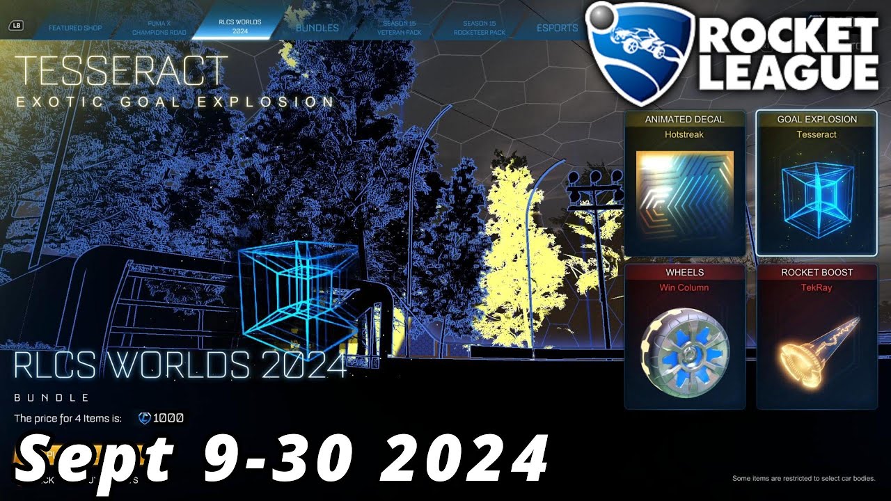 RLCS WORLDS 2024 BUNDLE!