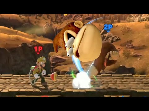 ヒットストップのせいで”死”が確定してしまったドンキーコング【スマブラSP】　#shorts