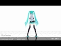 【MMD】star night snow_fixed camera Ver